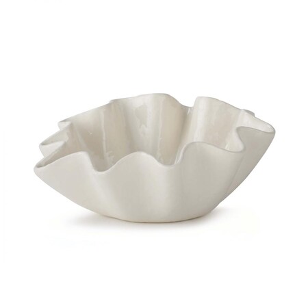 Regina Andrew Ruffle Ceramic Bowl Medium 20-1268